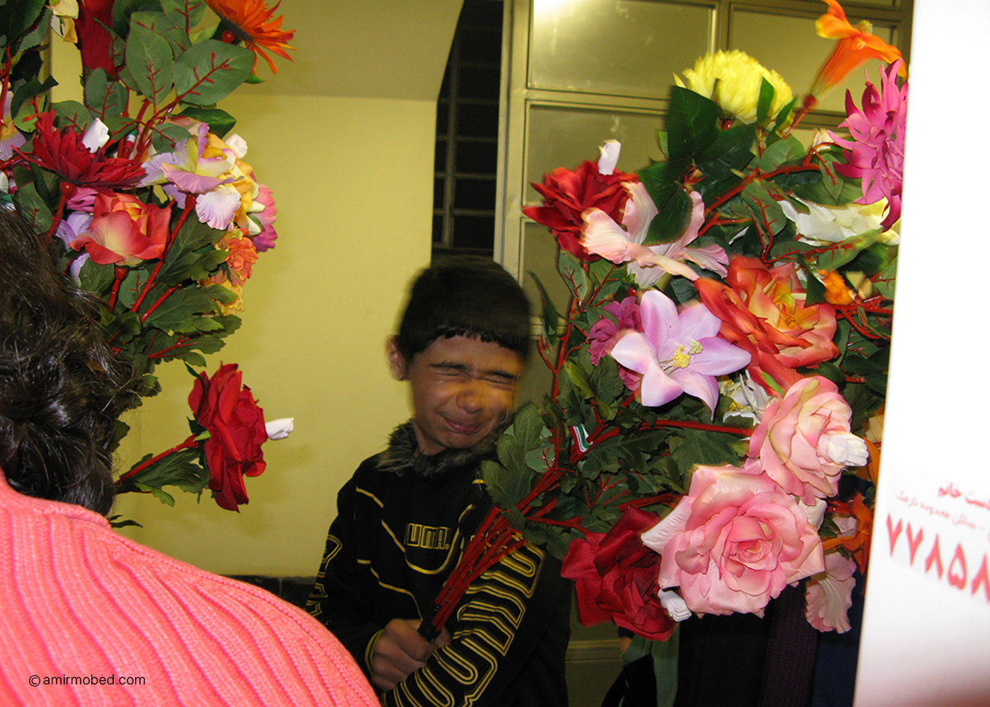 گل های سرزمینم، ۱۳۸۹، اجرا، گل مصنوعی، رنگ فوری، رزین